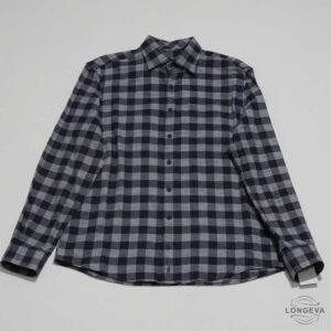 CAMISA HANGIN OUT M AZUL CUADROS