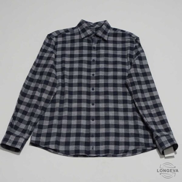 CAMISA HANGIN OUT M AZUL CUADROS