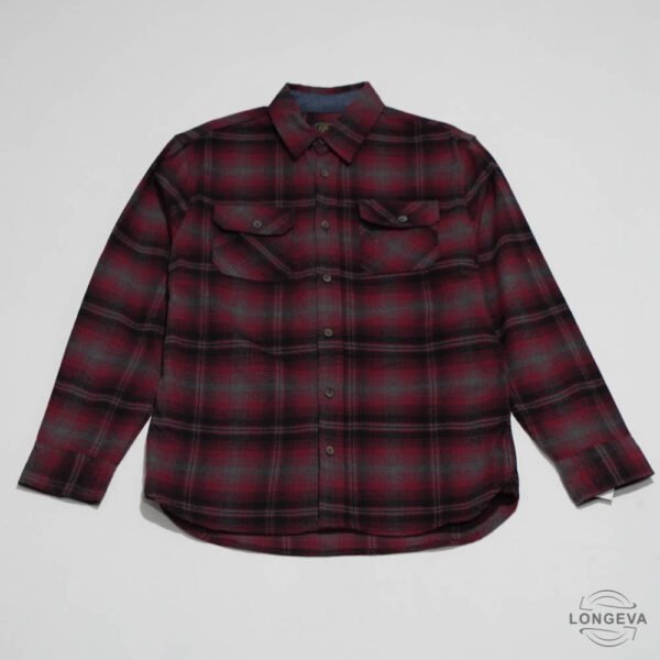 CAMISA JACHS M ROJO CUADROS