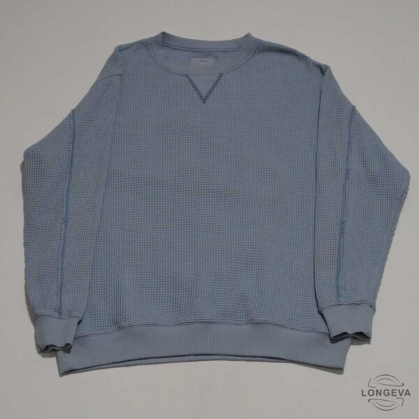 SUETER AERIE S AZUL TEJIDO