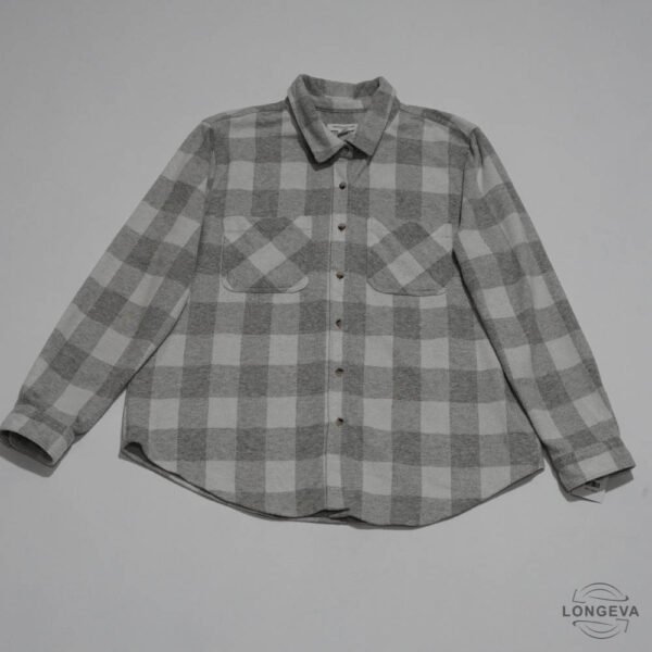 CAMISA BEACH LUNCH LOUNGE XL GRIS CUADROS