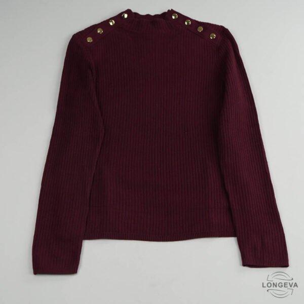 BLUSA TALBOTS M GUINDA LISA