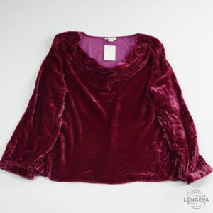 BLUSA SUNDANCE S ROSA TERCIOPELO