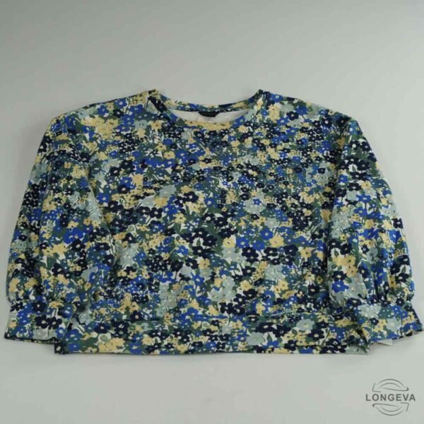 SUETER ANN TAYLOR XS MULTICOLOR FLORES