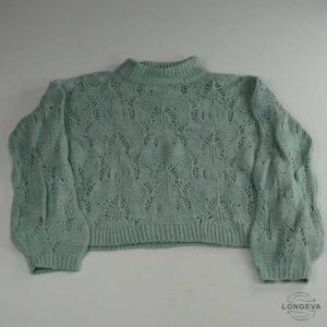 SUETER SILVER FLINT M AZUL TEJIDO