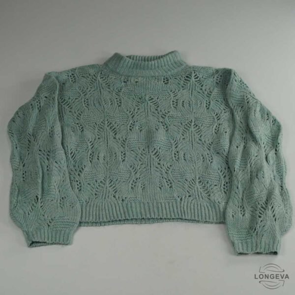 SUETER SILVER FLINT M AZUL TEJIDO