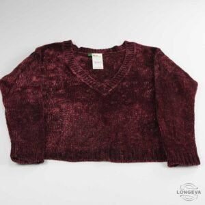 SUETER DIP L GUINDA AFELPADO