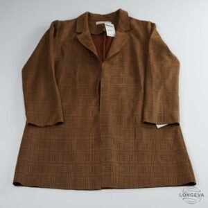 BLAZER POTTERS POT M CAFÉ CUADROS