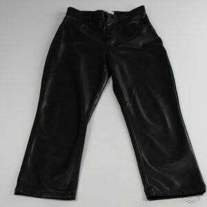 PANTALON CASUAL ABERCROMBIE & FITCH 0 NEGRO VINIPIEL