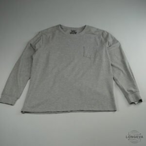PLAYERA LEE L GRIS LISA