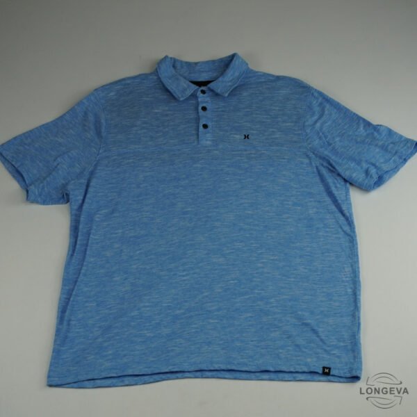 PLAYERA HURLEY L AZUL JASPEADA