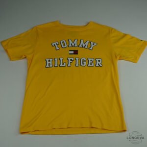 PLAYERA TOMMY HILFIGER L AMARILLO LOGO