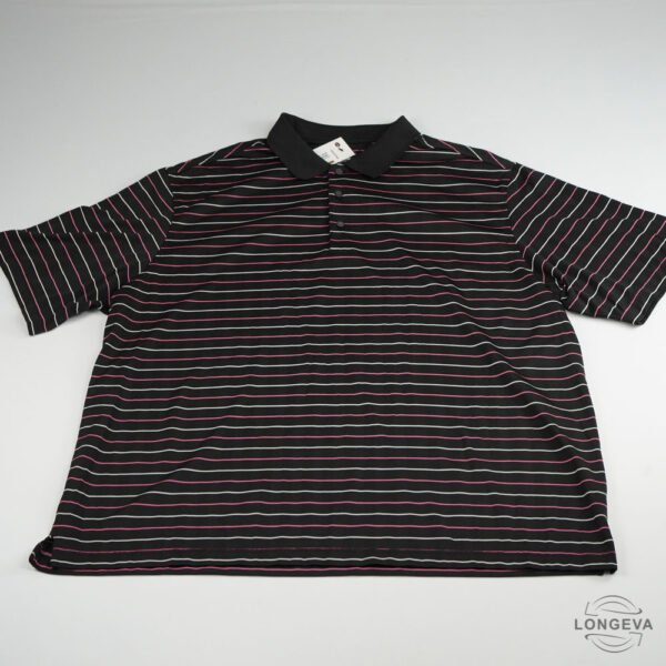 PLAYERA WALTER HAGEN 2XL NEGRO RAYAS