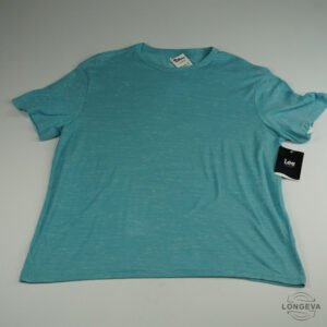 PLAYERA LEE XL AZUL JASPEADA