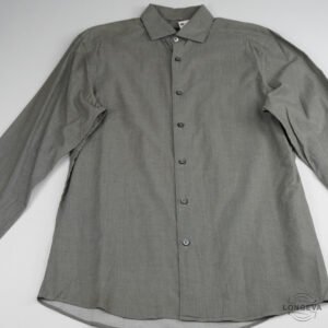 CAMISA EMENEGILDO ZEGNA M GRIS LISA