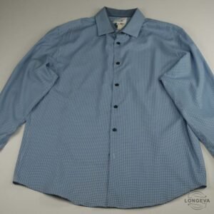 CAMISA CON.STRUCT XL AZUL CUADROS