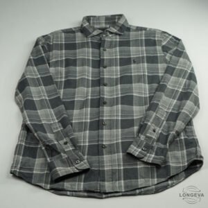 CAMISA POLO RALPH LAUREN M GRIS CUADROS