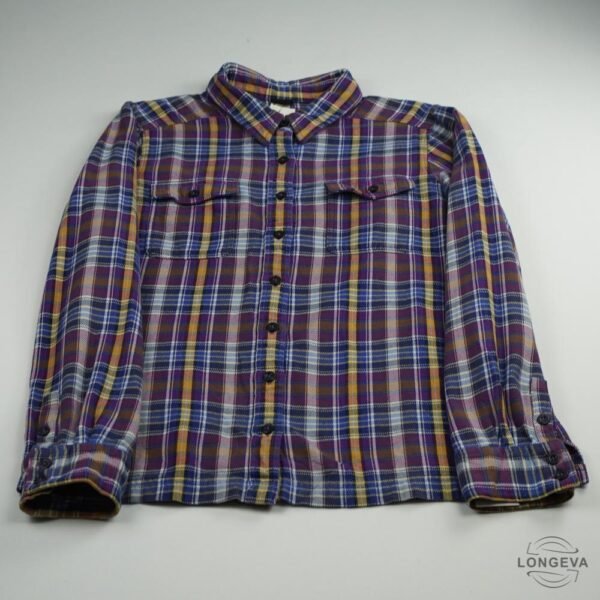 BLUSA PATAGONIA 12 MORADO CUADROS