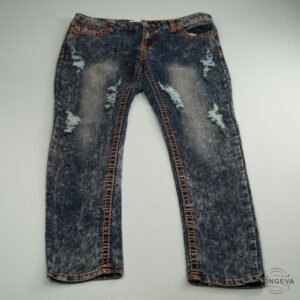 PANTALON MEZCLILLA TRUE RELIGION 36 AZUL TEÑIDO