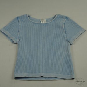BLUSA NIKIBIKI S AZUL RAYAS