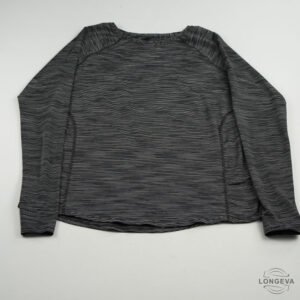 BLUSA TEK GEAR M NEGRO RAYAS