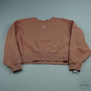SUDADERA ADIDAS L NARANJA LISA