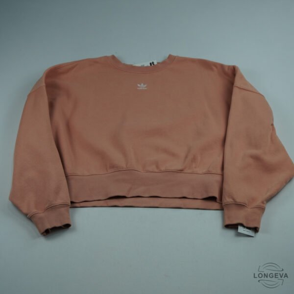 SUDADERA ADIDAS L NARANJA LISA