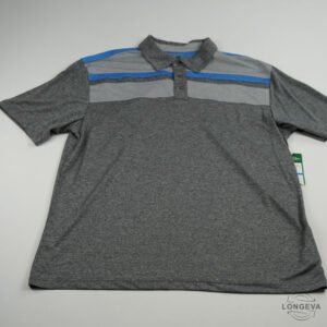 PLAYERA BEN HOGAN XL GRIS RAYAS