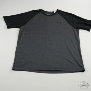 PLAYERA UNDER ARMOUR M GRIS RAYAS