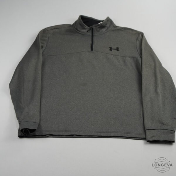 SUDADERA UNDER ARMOUR L GRIS LISA