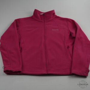 SUDADERA COLUMBIA XL ROSA AFELPADO