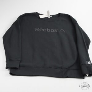 SUETER REEBOK L NEGRO LOGO