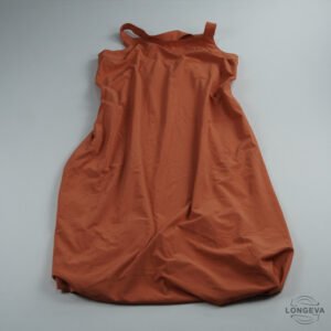 VESTIDO ATHLETA S NARANJA LISA
