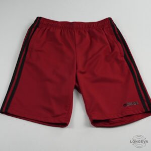 SHORT ADIDAS M ROJO LISA