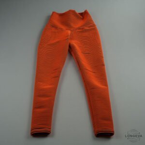 LEGGINS GENERIC M NARANJA RAYAS