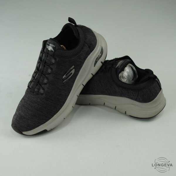 TENIS SKECHERS 31 CM NEGRO/GRIS ARCH FIT