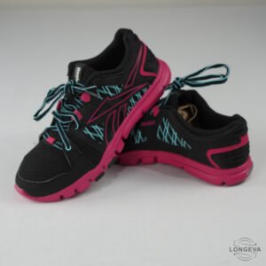 TENIS REEBOK 26 CM NEGRO/ROSA YOURFLEX TRAINETTE