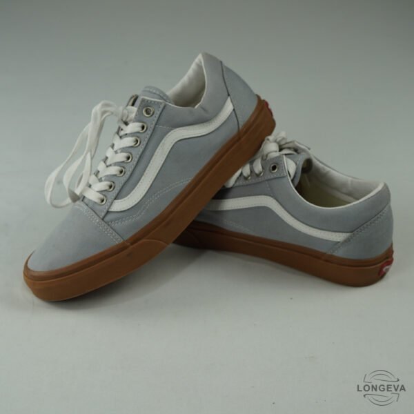 TENIS VANS 28 CM GRIS/CAFÉ OLD SKOOL