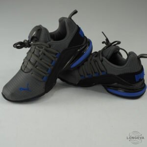 TENIS PUMA 22.5 CM GRIS/AZUL AXELION REFRESH