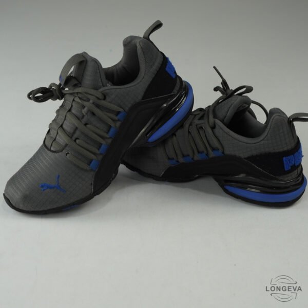 TENIS PUMA 22.5 CM GRIS/AZUL AXELION REFRESH