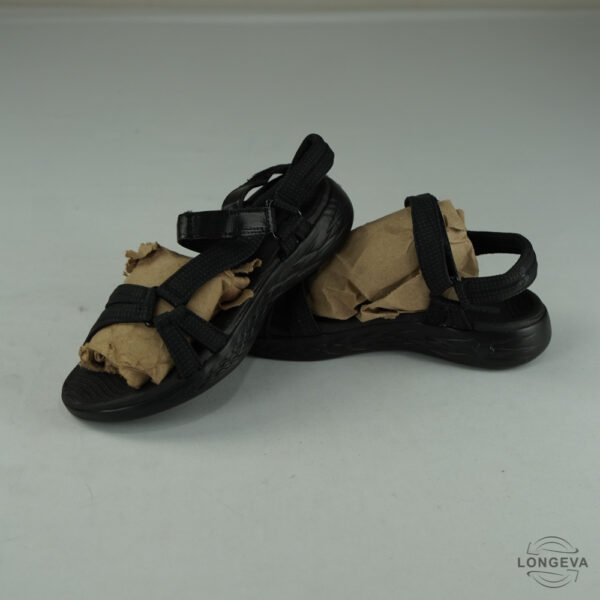 SANDALIAS SKECHERS 23 CM NEGRO LISA