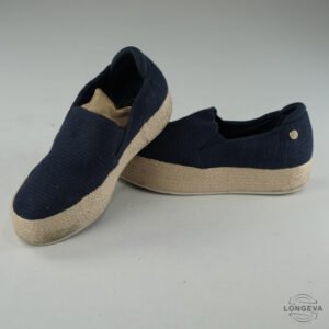 ZAPATOS SKECHERS 25 CM AZUL/CAFE LISA