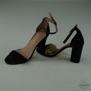 TACONES MADEN GIRL 23.5 CM NEGRO GAMUZA