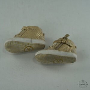 BOTAS MICHAEL KORS 10 CM DORADO BRILLOS