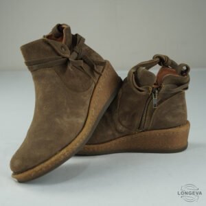 BOTAS BORN 26 CM CAFÉ GAMUZA