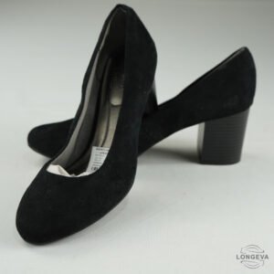 TACONES LIFE STRIDE 25.5 CM NEGRO LISA