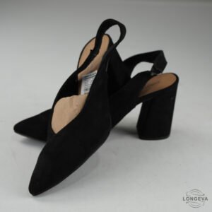 TACONES CHRISTIAN SIRIANO 26 CM NEGRO LISA