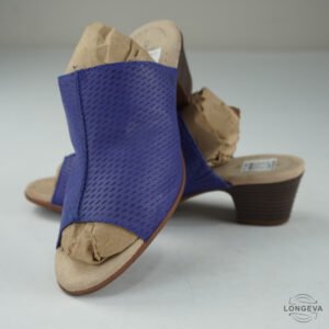 TACONES CLARKS 24 CM AZUL LISA