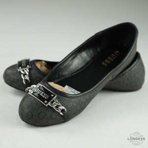 ZAPATOS GUESS 23.5 CM NEGRO LOGO