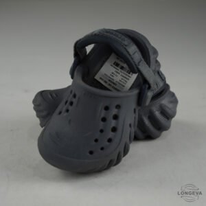 SANDALIAS CROCS 12 CM GRIS DEPORTIVO